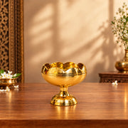 Brass Diya & Bell