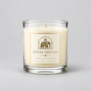 Royal Deccan Sandalwood Royale Scented Candle – Premium Glass Jar